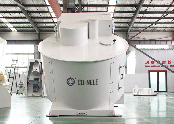 Refractory Material Intensive Mixers with Different Physical Properties